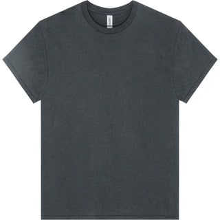 Gildan Heavy Cotton 5000 Charcoal - Front View | color:Charcoal|view:front