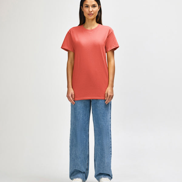 Gildan Heavy Cotton 5000 T-Shirt (Coral Silk)