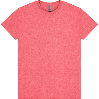 Gildan Heavy Cotton 5000 Heather Red - Front View | color:Heather Red|view:front