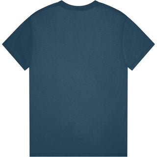 Gildan Heavy Cotton 5000 Indigo Blue - Back View | color:Indigo Blue|view:back