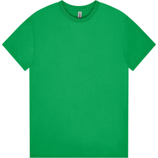 Gildan Heavy Cotton 5000 Irish Green - Front View | color:Irish Green|view:front