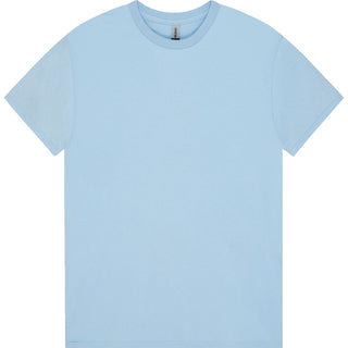 Gildan Heavy Cotton 5000 Light Blue - Front View | color:Light Blue|view:front