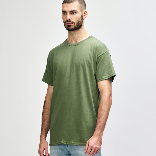 Gildan Heavy Cotton 5000 T-Shirt (Military Green)
