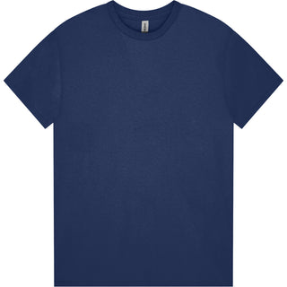 Gildan Heavy Cotton 5000 Navy - Front View | color:Navy|view:front