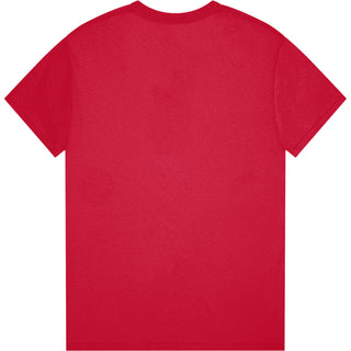 Gildan Heavy Cotton 5000 Red - Back View | color:Red|view:back