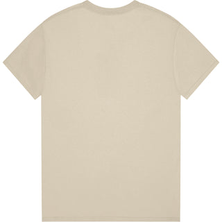 Gildan Heavy Cotton 5000 Sand - Back View | color:Sand|view:back