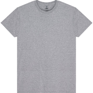 Gildan Heavy Cotton 5000 Sport Grey - Front View | color:Sport Grey|view:front