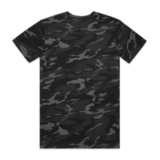 AS Colour Mens Staple Tee (Black Camo)