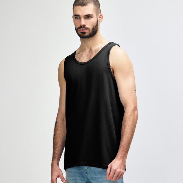 Gildan Heavy Cotton 5200 Tank Top (Black)