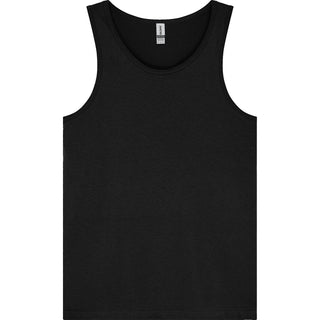 Gildan Heavy Cotton 5200 Black - Front View | color:Black|view:front
