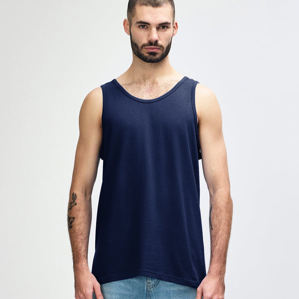 Gildan Heavy Cotton 5200 Tank Top (Navy)