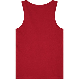 Gildan Heavy Cotton 5200 Red - Back View | color:Red|view:back