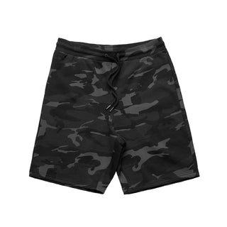 AS Colour Mens Stadium Shorts 20" (Black Camo)