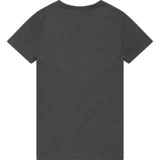 Gildan Softstyle 64000L Charcoal - Back View | color:Charcoal|view:back
