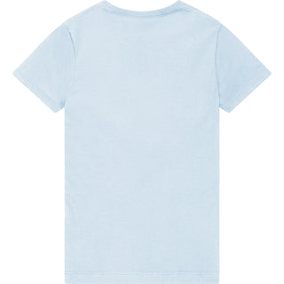 Gildan Softstyle 64000L Light Blue - Back View | color:Light Blue|view:back