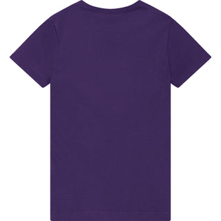 Gildan Softstyle 64000L Purple - Back View | color:Purple|view:back