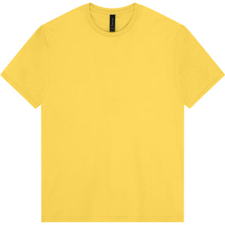 Gildan Softstyle 64000 Daisy - Front View | color:Daisy|view:front