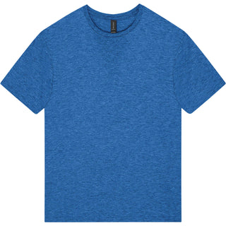 Gildan Softstyle 64000 Heather Royal - Front View | color:Heather Royal|view:front