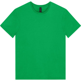 Gildan Softstyle 64000 Irish Green - Front View | color:Irish Green|view:front