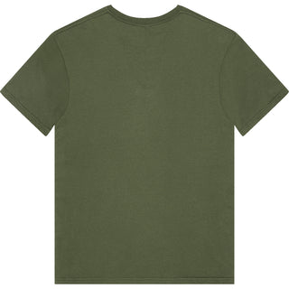 Gildan Softstyle 64000 Military Green - Back View | color:Military Green|view:back