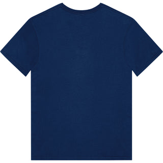 Gildan Softstyle 64000 Navy - Back View | color:Navy|view:back