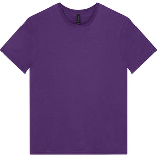 Gildan Softstyle 64000 Purple - Front View | color:Purple|view:front