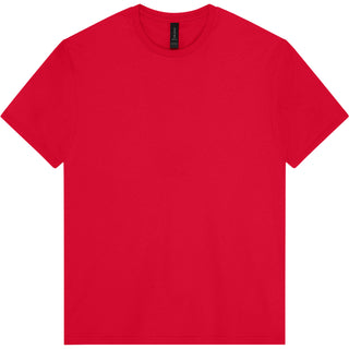 Gildan Softstyle 64000 Red - Front View | color:Red|view:front