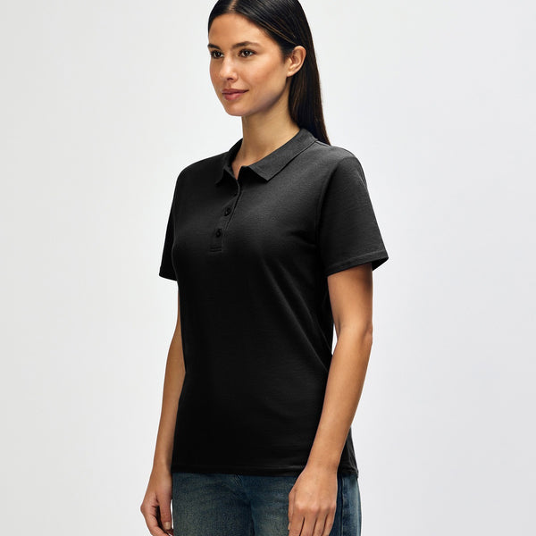Gildan Softstyle 64800L Polo Shirt (Black)