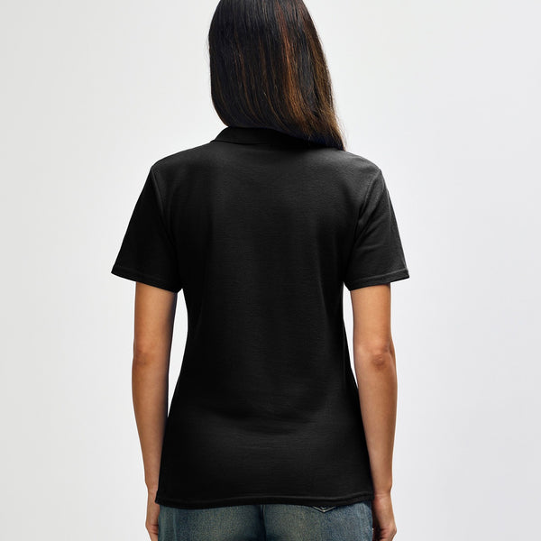 Gildan Softstyle 64800L Polo Shirt (Black)