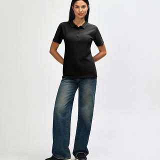 Gildan Softstyle 64800L Polo Shirt (Black)