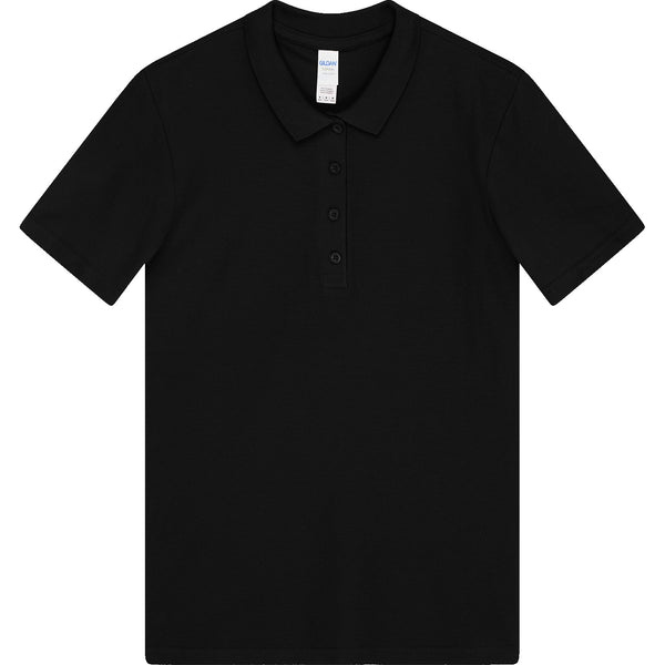 Gildan Softstyle 64800L Polo Shirt (Black)
