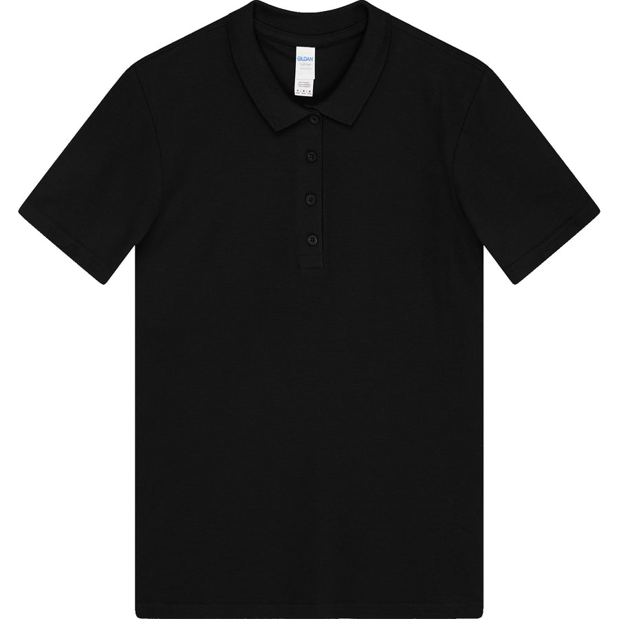 Gildan Softstyle 64800L Polo Shirt (Black)