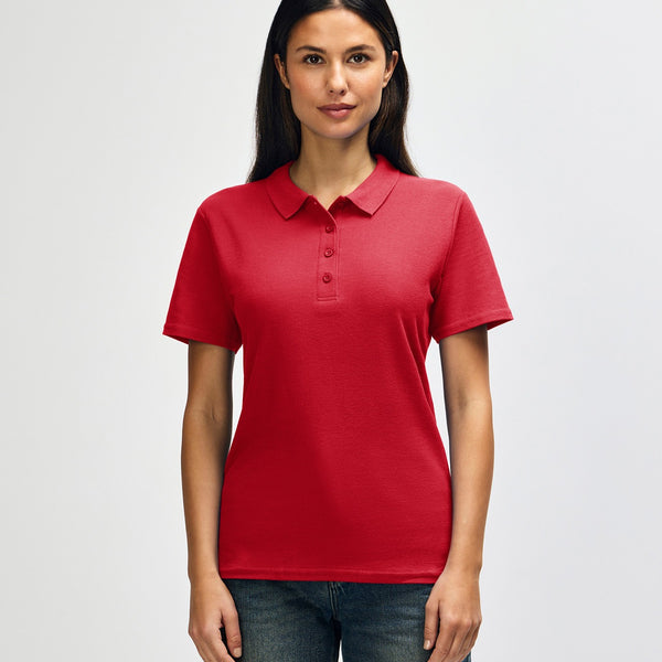 Gildan Softstyle 64800L Polo Shirt (Red)