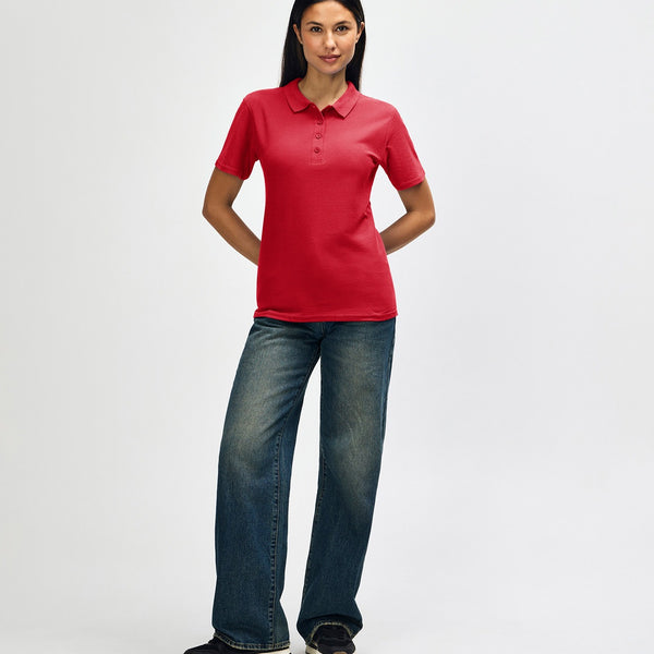 Gildan Softstyle 64800L Polo Shirt (Red)