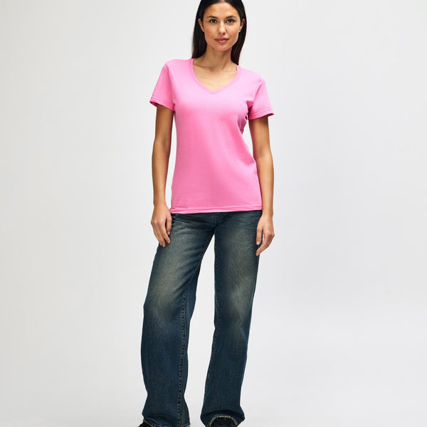 Gildan Softstyle 64V00L T-Shirt (Azalea)