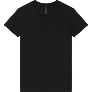 Gildan Softstyle 64V00L Black - Front View | color:Black|view:front