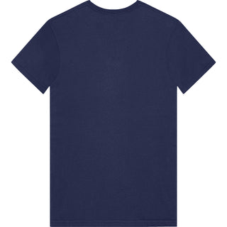 Gildan Softstyle 64V00L Navy - Back View | color:Navy|view:back