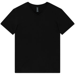 Gildan Softstyle 64V00 Black - Front View | color:Black|view:front