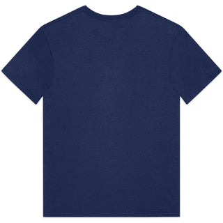 Gildan Softstyle 64V00 Navy - Back View | color:Navy|view:back