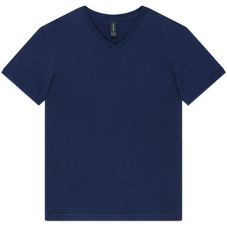 Gildan Softstyle 64V00 Navy - Front View | color:Navy|view:front