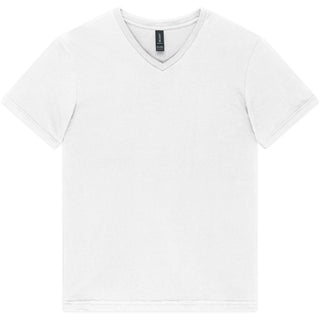 Gildan Softstyle 64V00 White - Front View | color:White|view:front