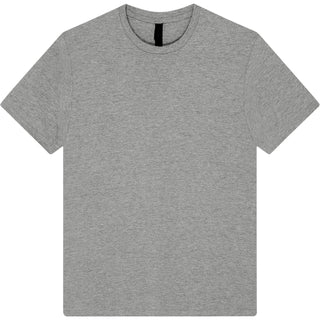 Gildan Softstyle 65000 Graphite Heather - Front View | color:Graphite Heather|view:front