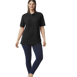 Gildan Hammer 85800 Pique Polo (Black)