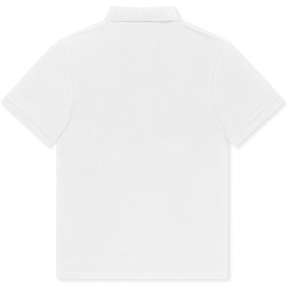Gildan Hammer 85800 Pique White - Back View | color:White|view:back
