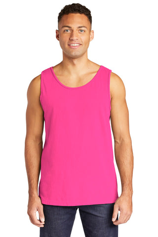 COMFORT COLORS Heavyweight Ring Spun Tank Top (Neon Pink)