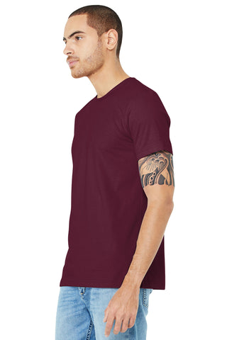 BELLA+CANVAS Unisex Jersey Short Sleeve Tee (Maroon)