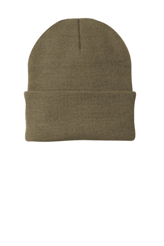 Port & Company Knit Cap (Coyote Brown)