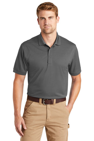 CornerStone Industrial Snag-Proof Pique Polo (Charcoal)