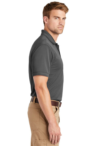 CornerStone Industrial Snag-Proof Pique Polo (Charcoal)