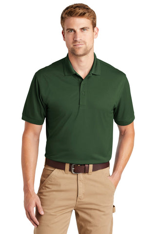 CornerStone Industrial Snag-Proof Pique Polo (Dark Green)